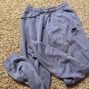 Nike jogger pants light blue size small